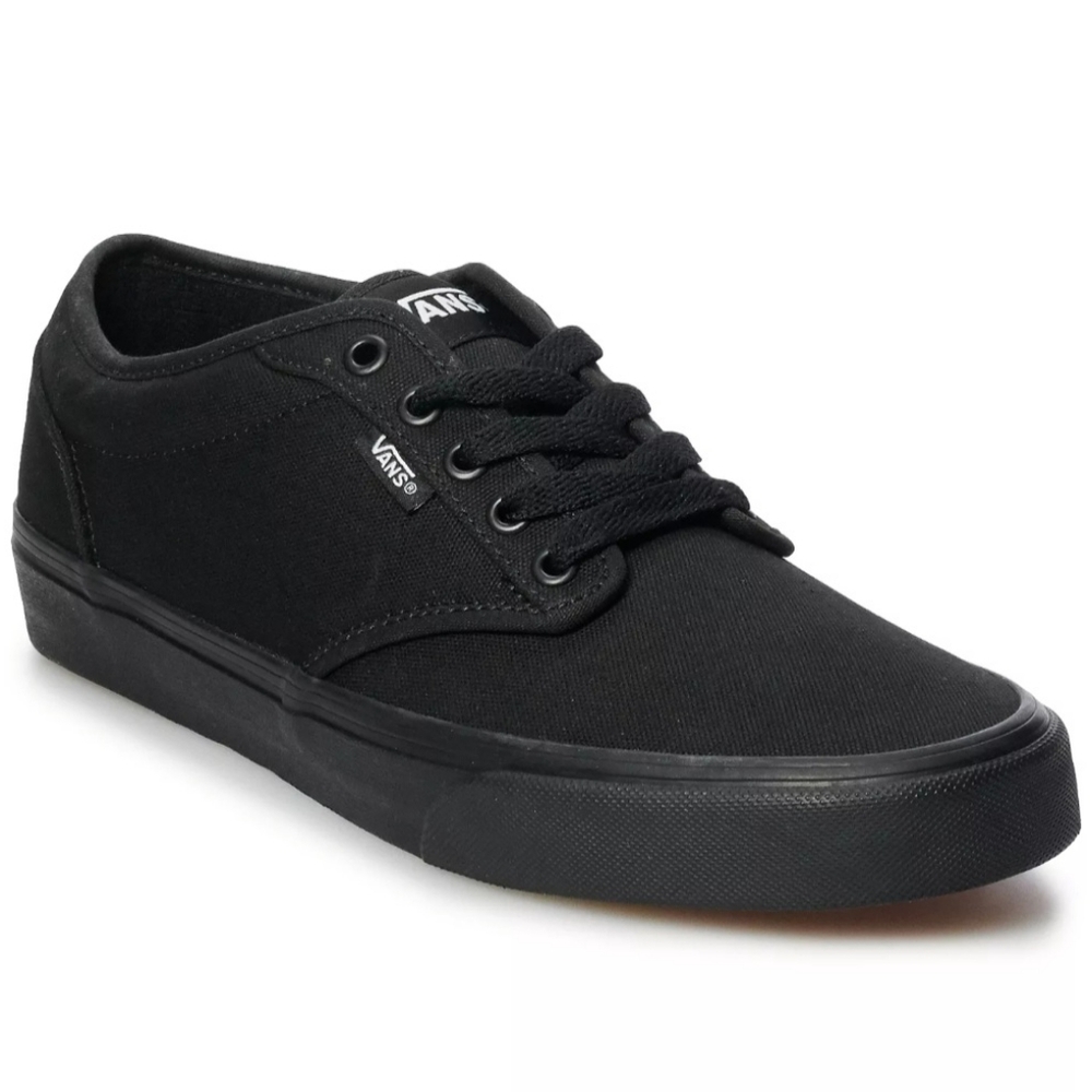 Vans Black Low-Top Skate Sneakers